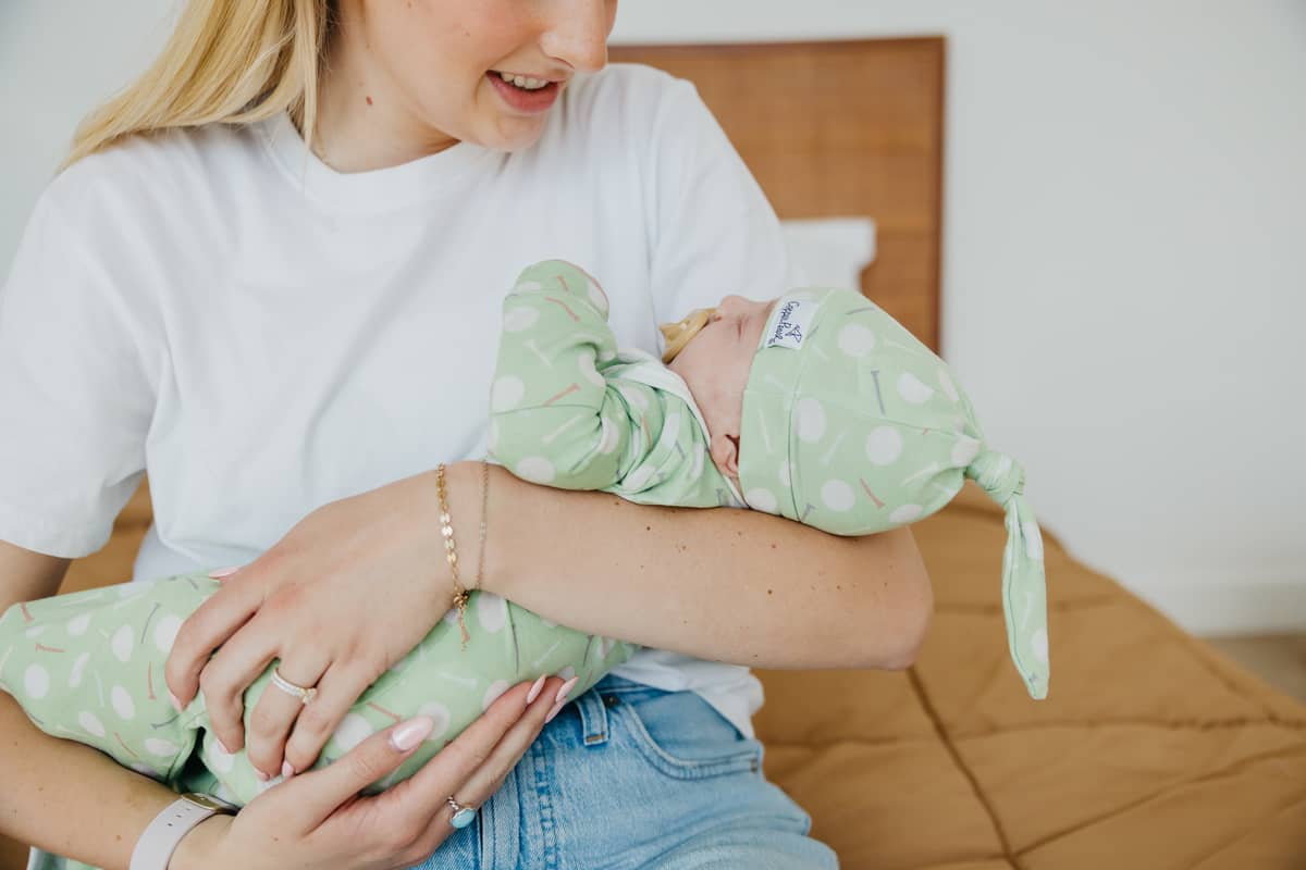 Bogeys Newborn Knotted Gown