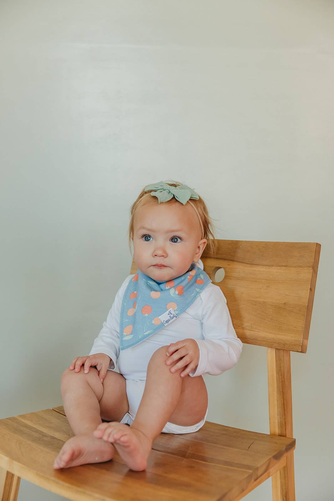 Clementine Bandana Bib Set (4-Pack)