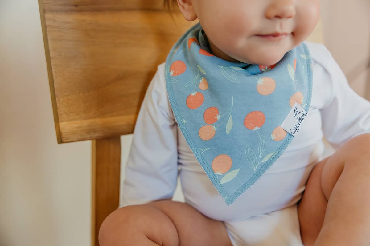 Clementine Bandana Bib Set (4-Pack)