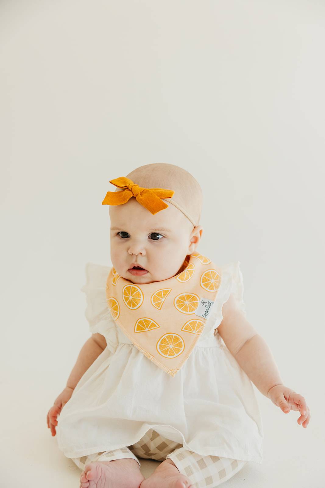 Clementine Bandana Bib Set (4-Pack)