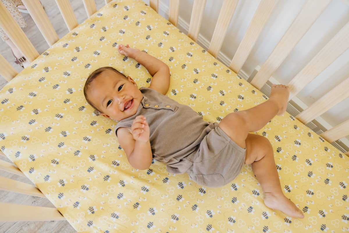 Honeycomb Premium Crib Sheet