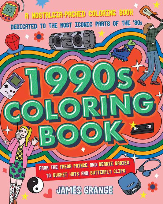 1990s Coloring Book