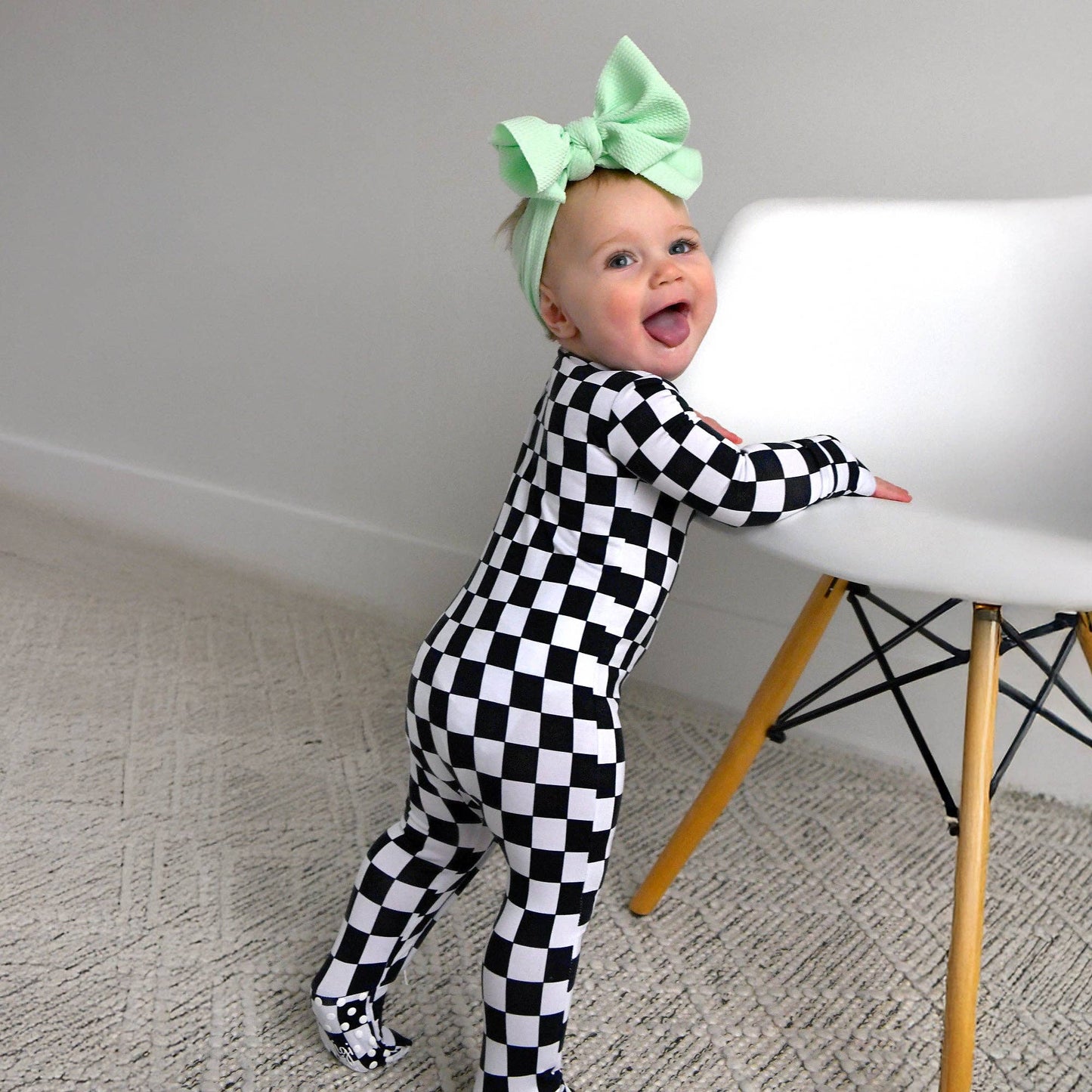 Axel ZIP Bamboo Sleepies Little Baby Outfit Bamboo