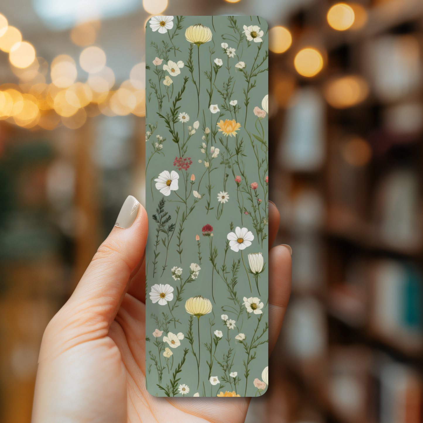 Garden Wildflowers Bookmark | Spring Reading