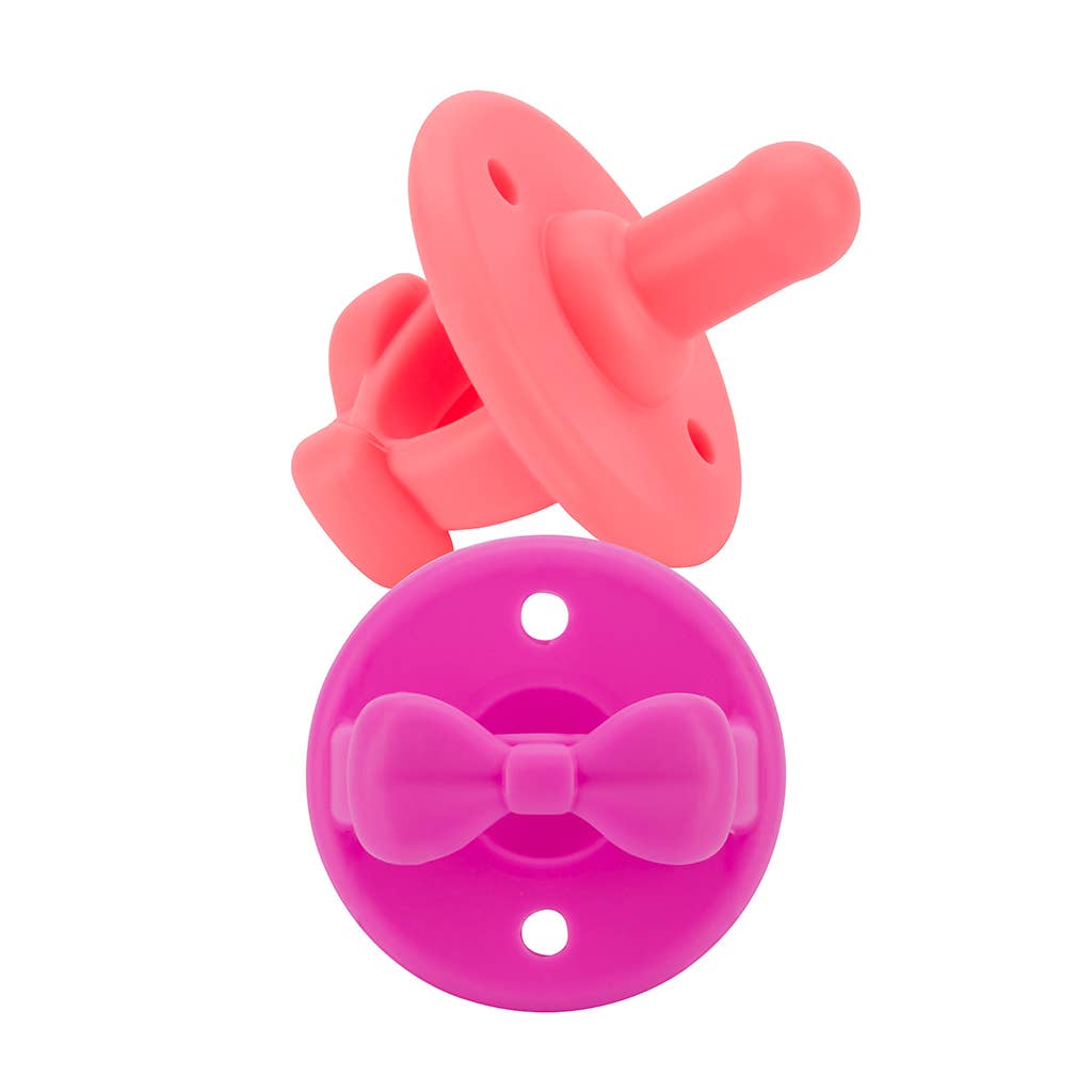 Sweetie Soother™ Pacifier Sets (2-pack): Agave + Succulent Cables