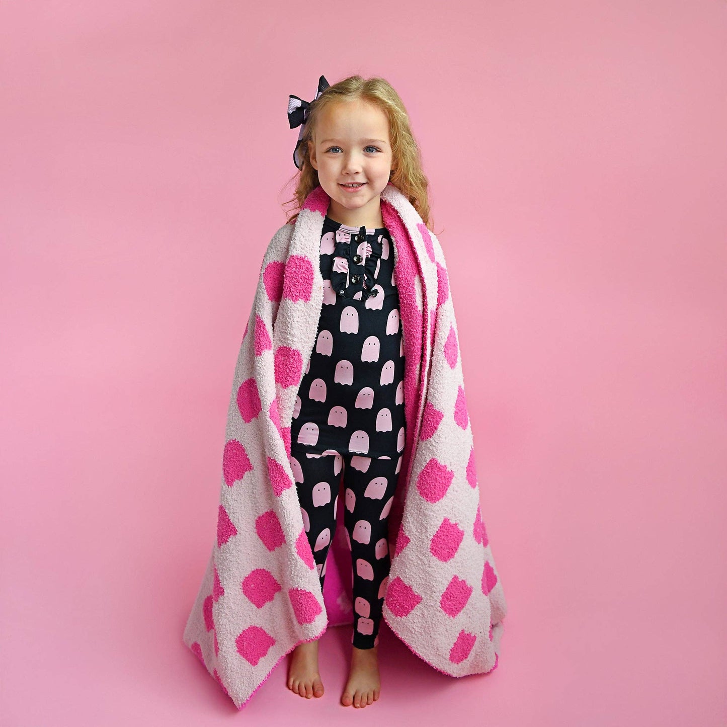 Shade Black Ghost RUFFLE TWO PIECE Bamboo Halloween