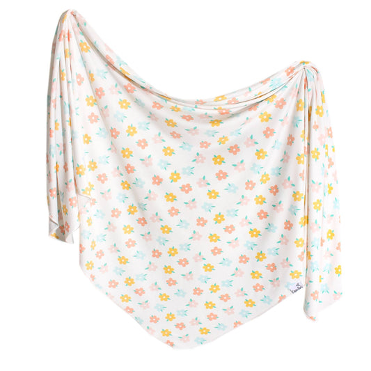 Daisy Knit Blanket Single