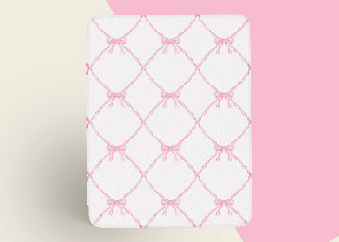 Coquette Pink Bows Kindle Case with Clear Back: Kindle Paperwhite 2024 12th Gen