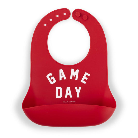 Game Day Wonder Bib: Red