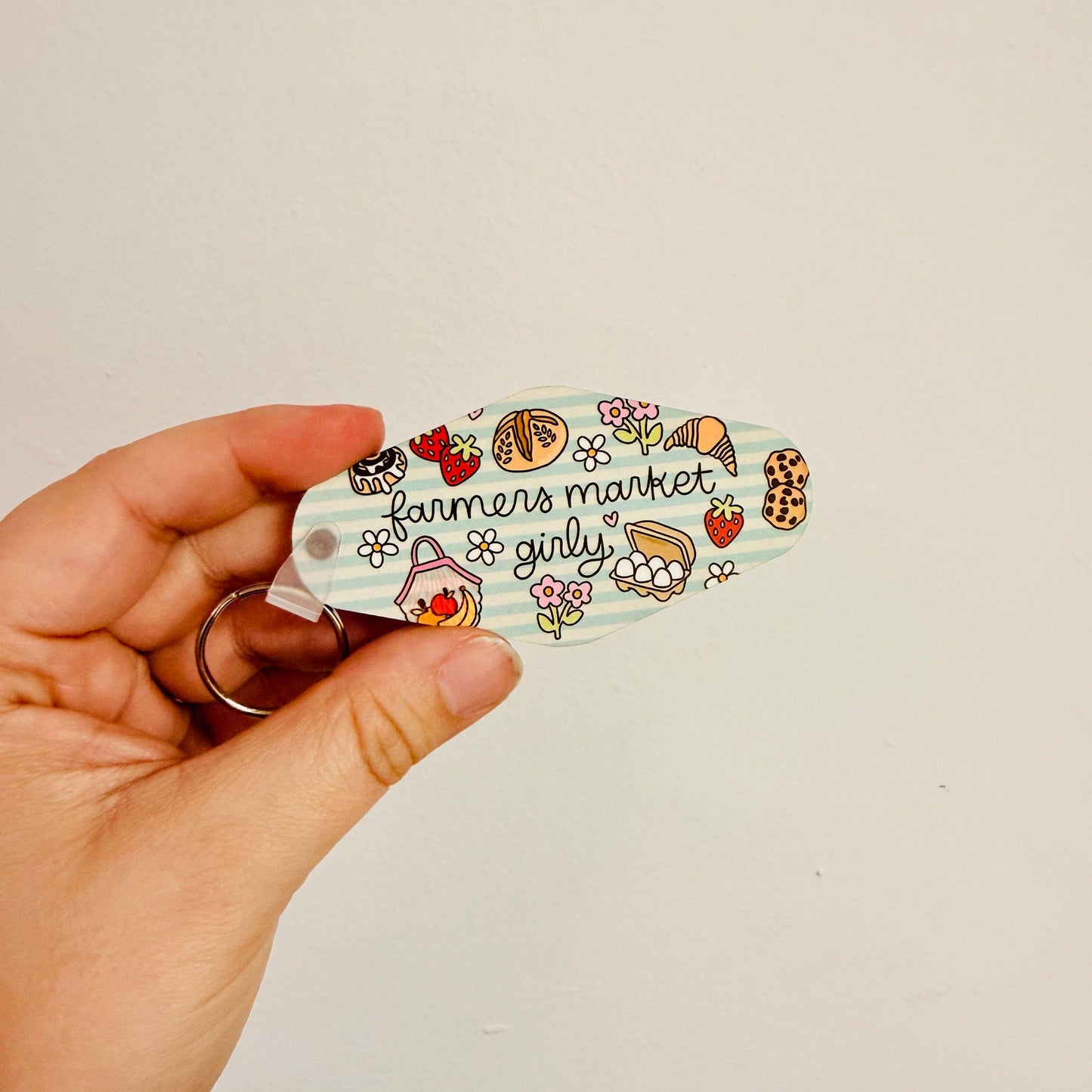 Motel Style Keychain, Farmers Market Girly