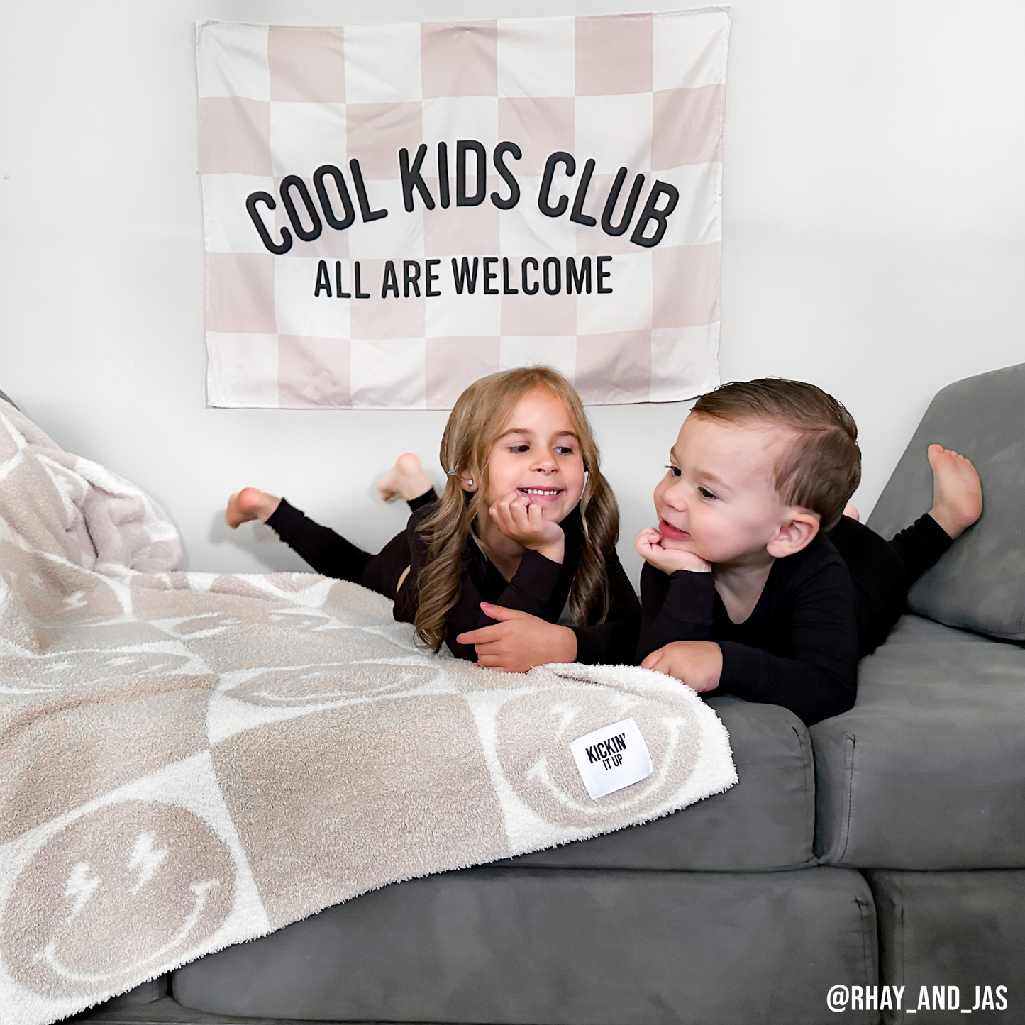 Cool Kids Club Banner | Fabric Wall Sign: Original 36x26"