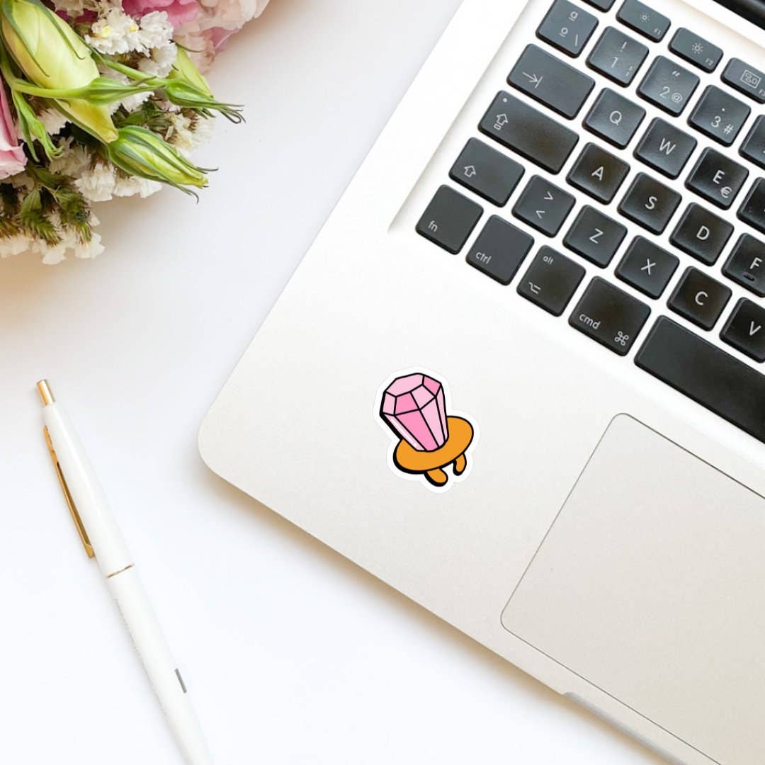 Ring Pop Nostalgia Sticker | 90s Kid | 80s Kid |Kindle: Holographic/Sparkly