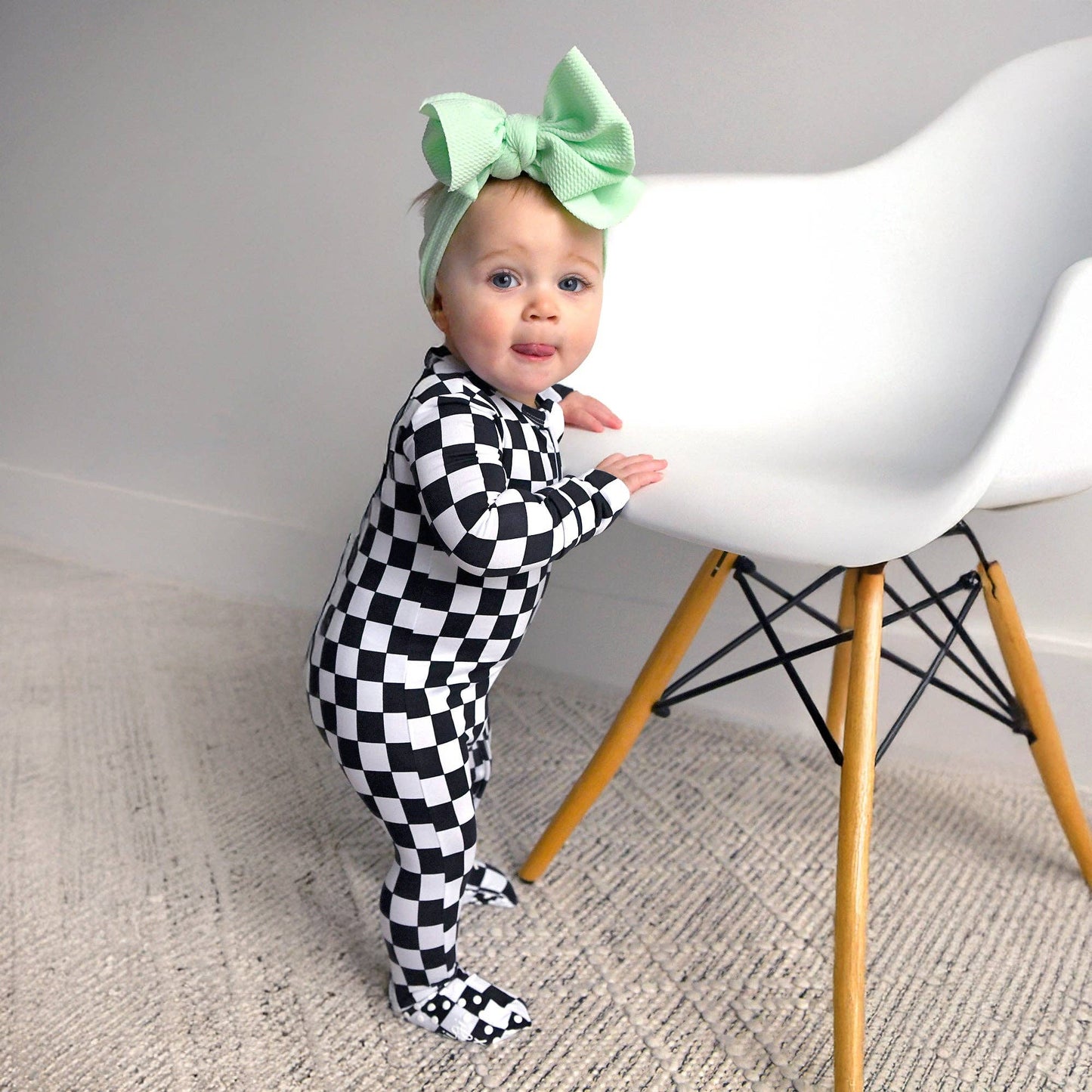 Axel ZIP Bamboo Sleepies Little Baby Outfit Bamboo