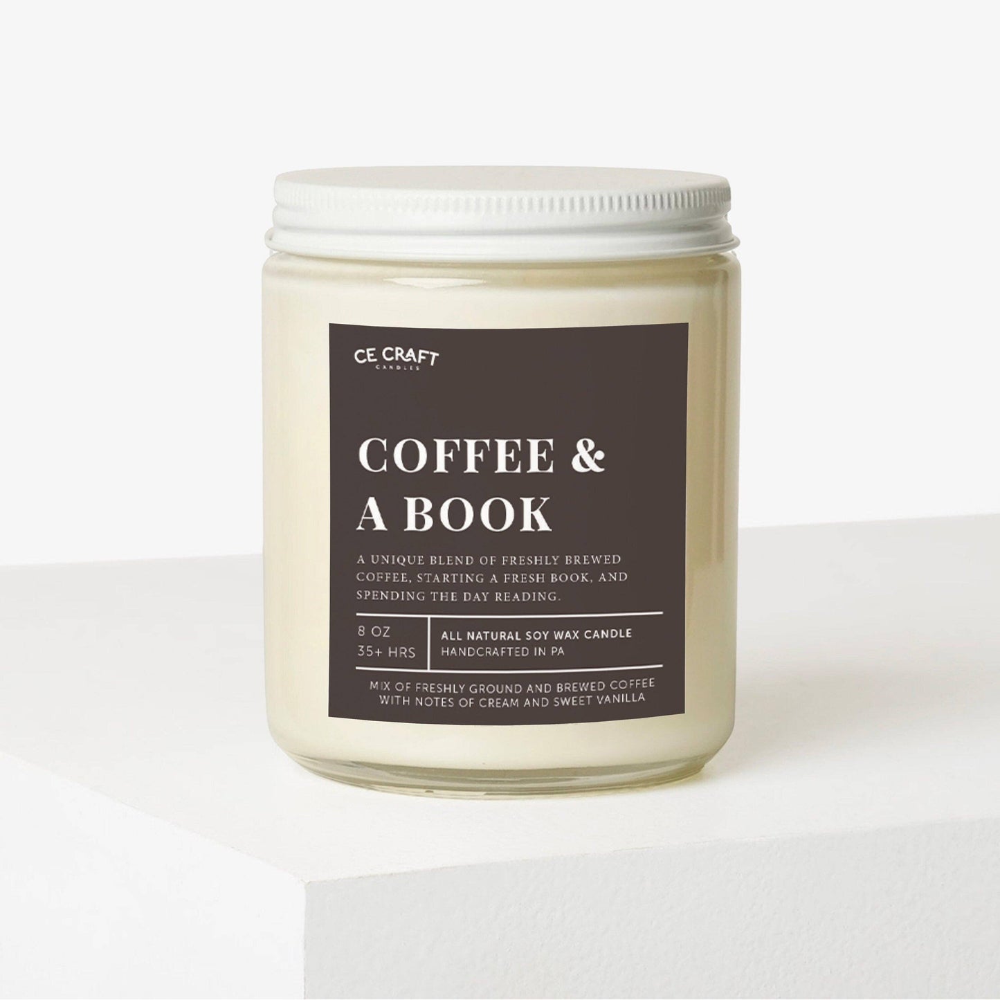 Coffee and A Book Scented Candle: 8