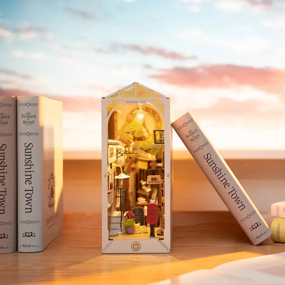 DIY Book Nook Kit: Sunshine Town