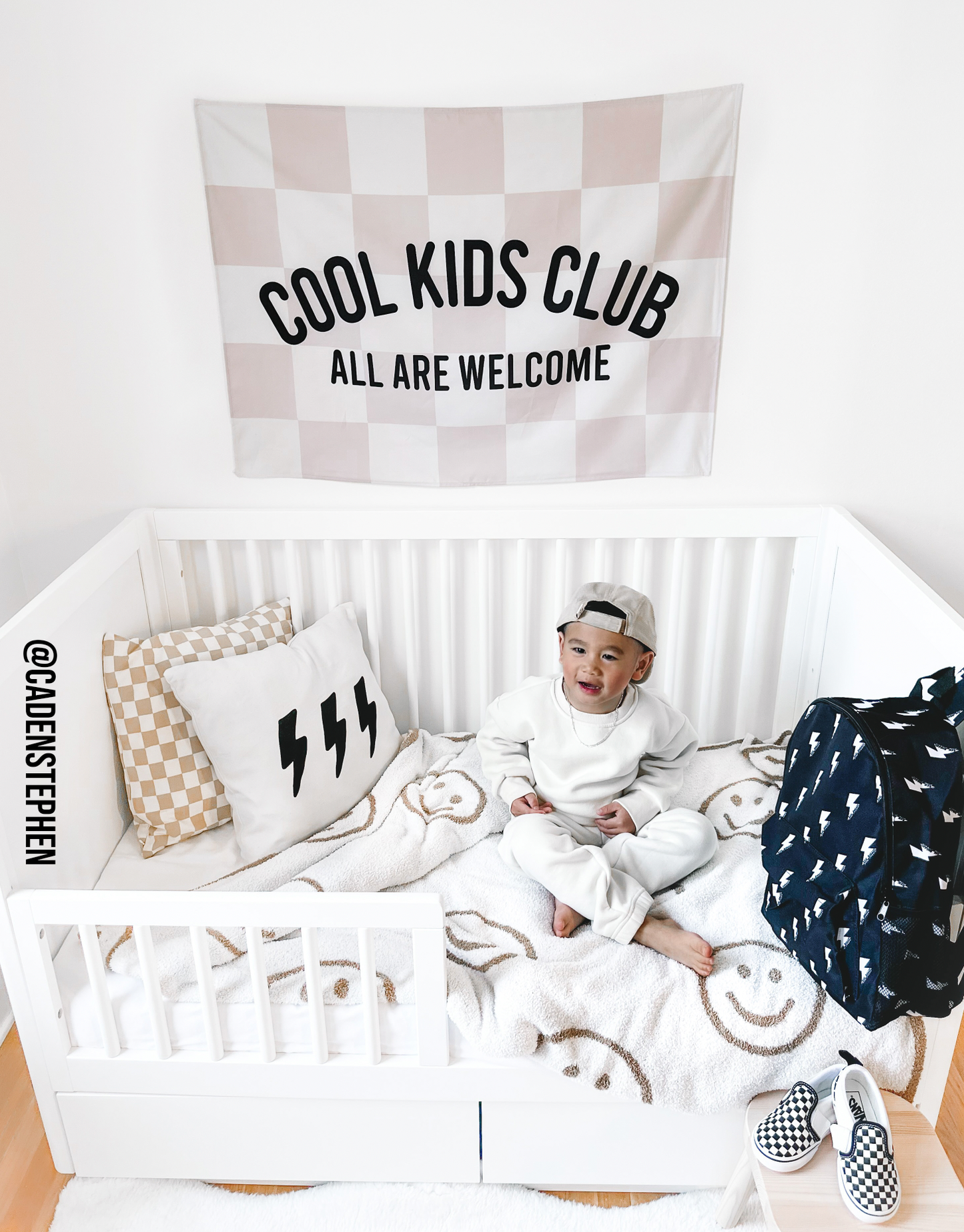 Cool Kids Club Banner | Fabric Wall Sign: Original 36x26"