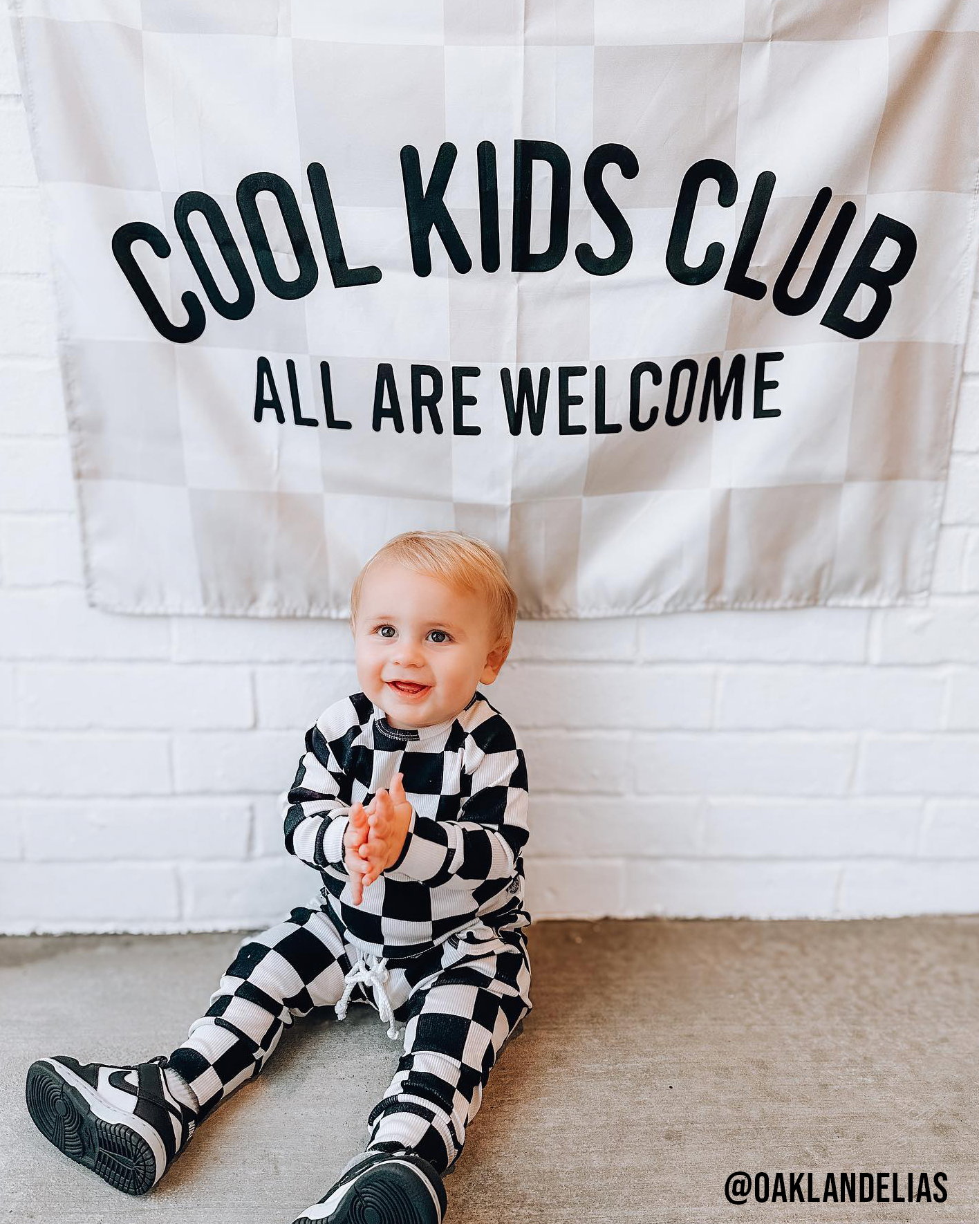 Cool Kids Club Banner | Fabric Wall Sign: Original 36x26"