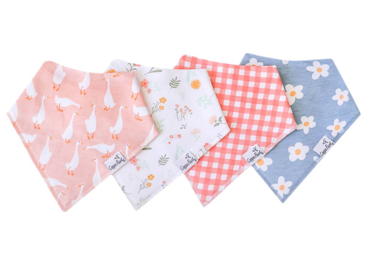 Goosie Bandana Bib Set (4-Pack)