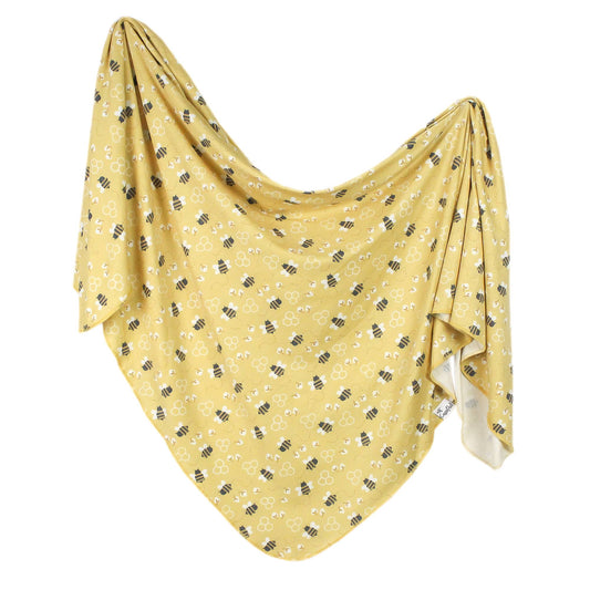 Honeycomb Knit Blanket Single