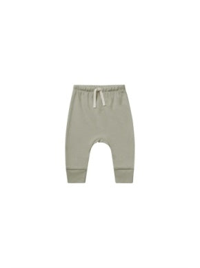 Drawstring Pants || Sage