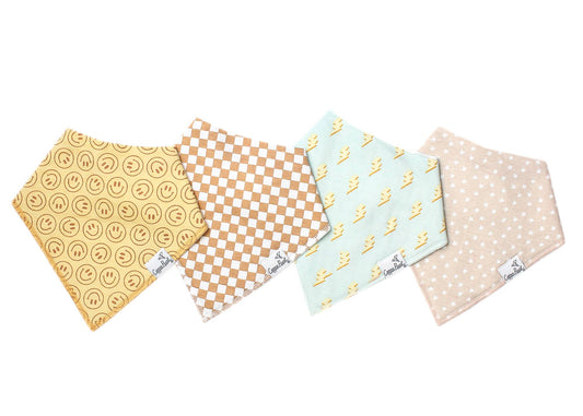 Vance Bandana Bib Set (4-Pack)