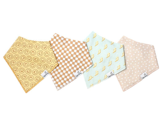 Vance Bandana Bib Set (4-Pack)