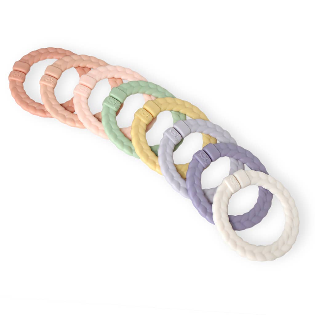 Bitzy Bespoke Itzy Rings™ Linking Ring Set: Pastel