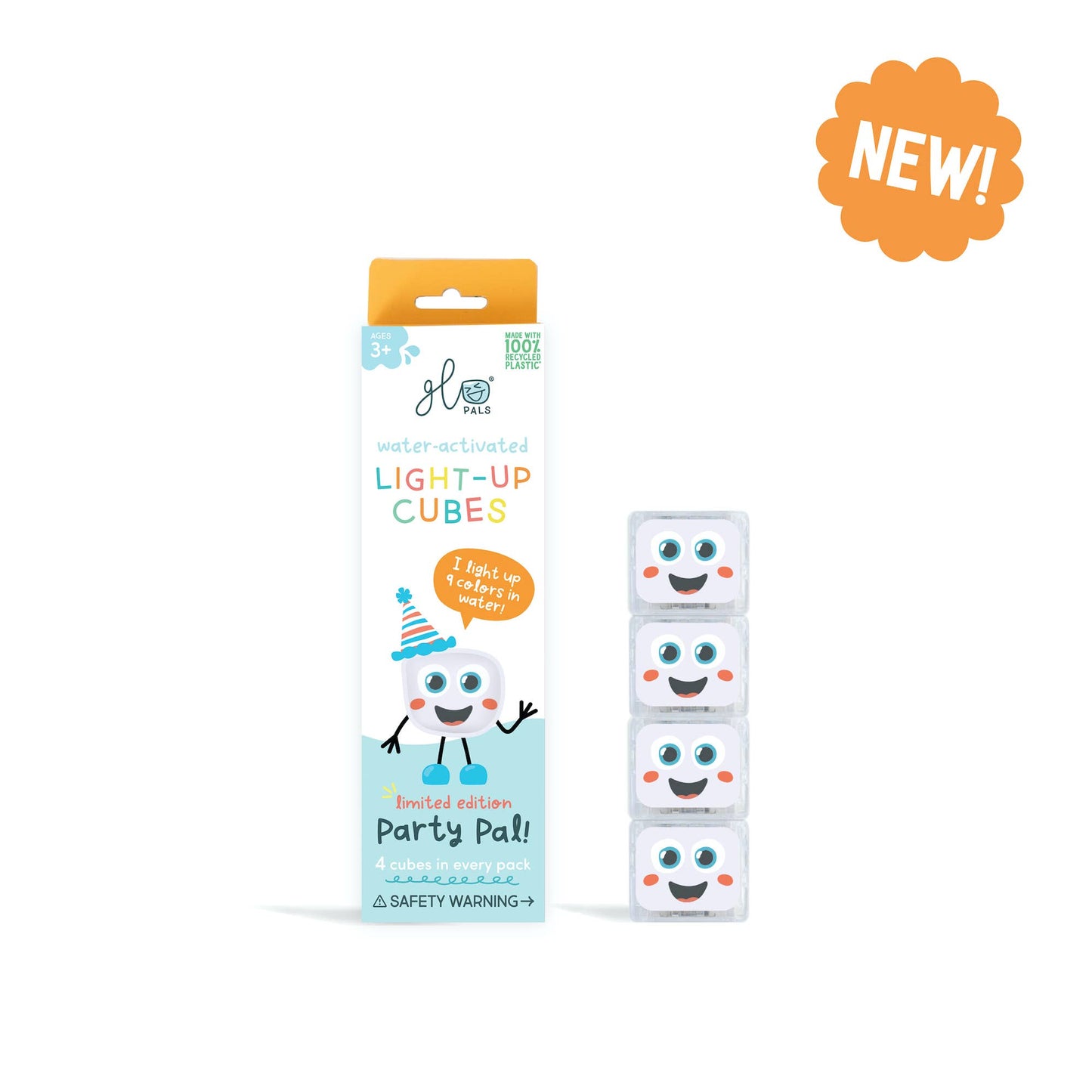 Glo Pals Party Pal Light-Up Cubes (NEW)