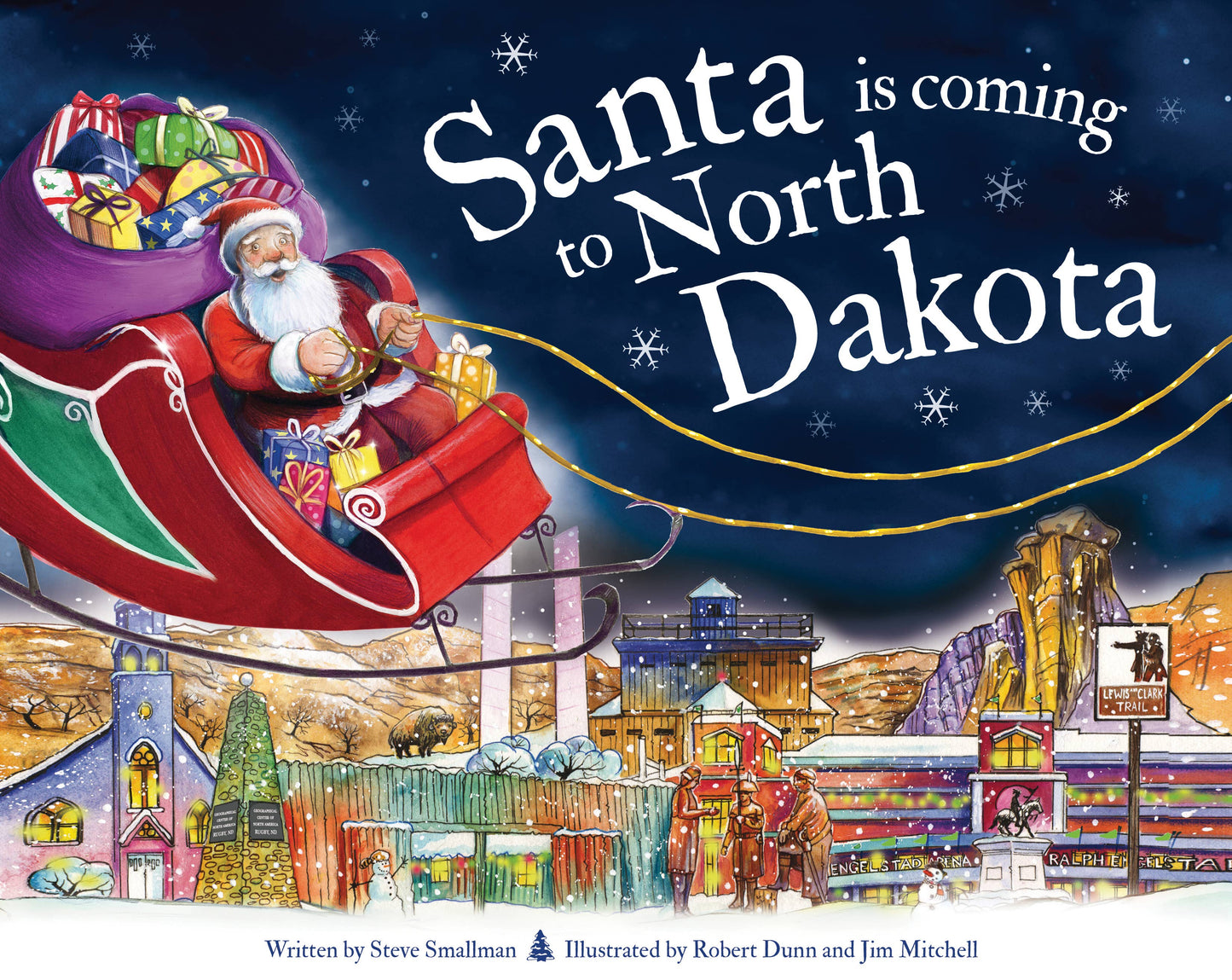 Santa Is Coming to North Dakota, 2E (HC)