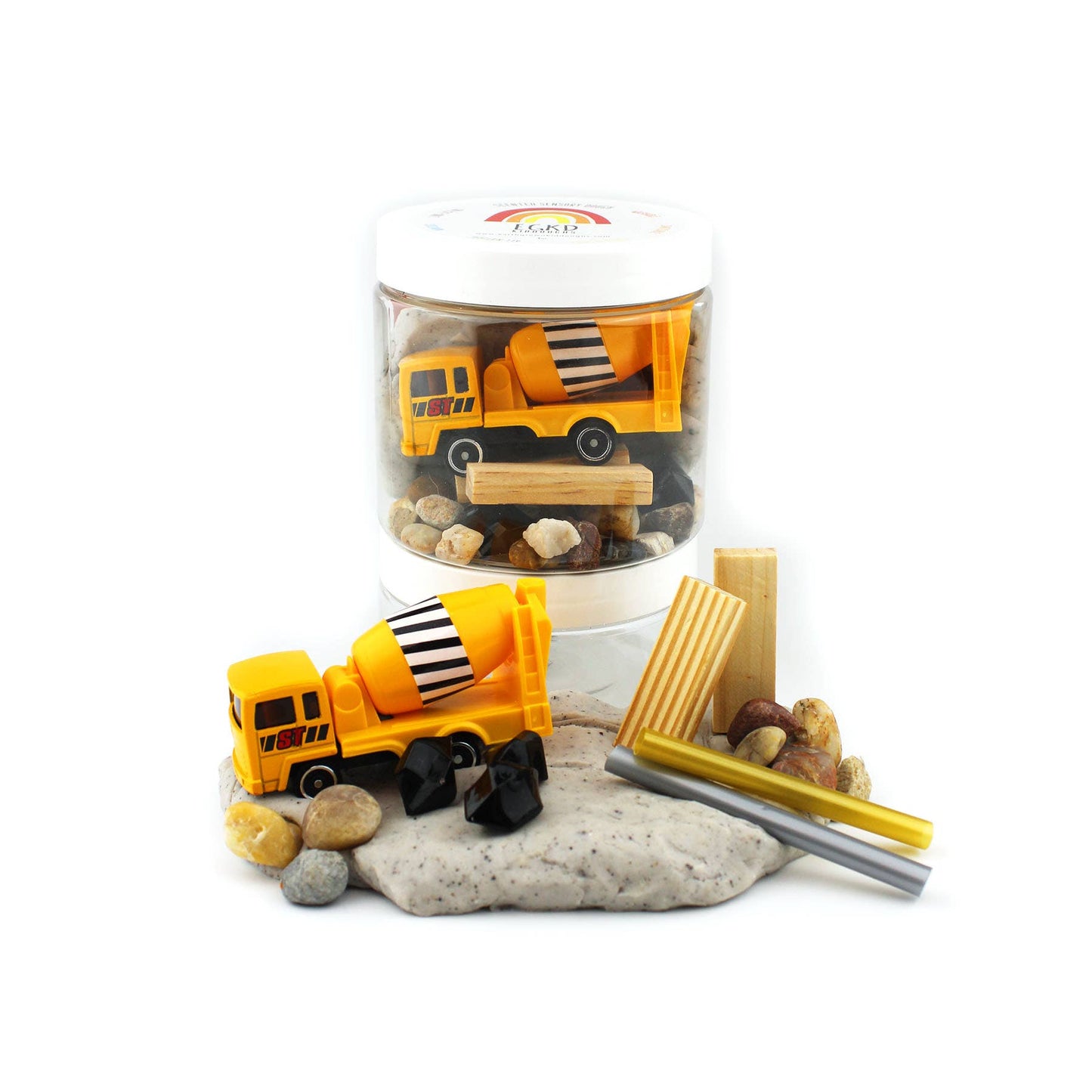 Construction (Cookies 'N Cream) Play Dough-To-Go Kit: Scented - Cookies & Cream