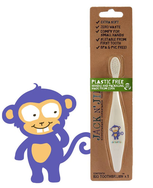 Monkey Jack N' Jill Bio Toothbrush