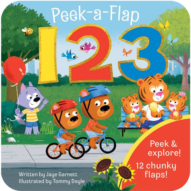 1 2 3 Peek-a-Flap Board Book