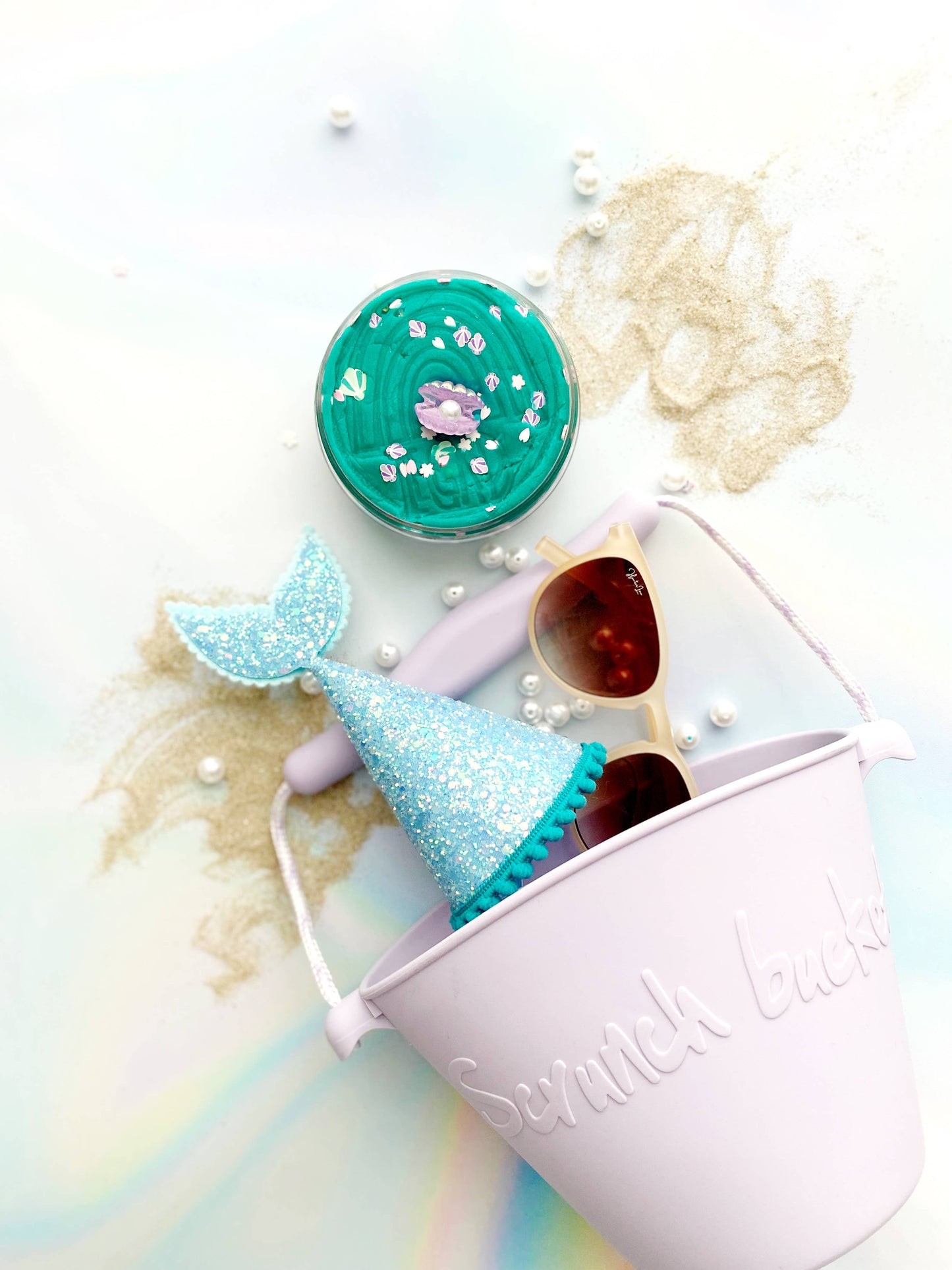 Mermaid Pearl Party (Tropical Punch) Half Pound Play Dough